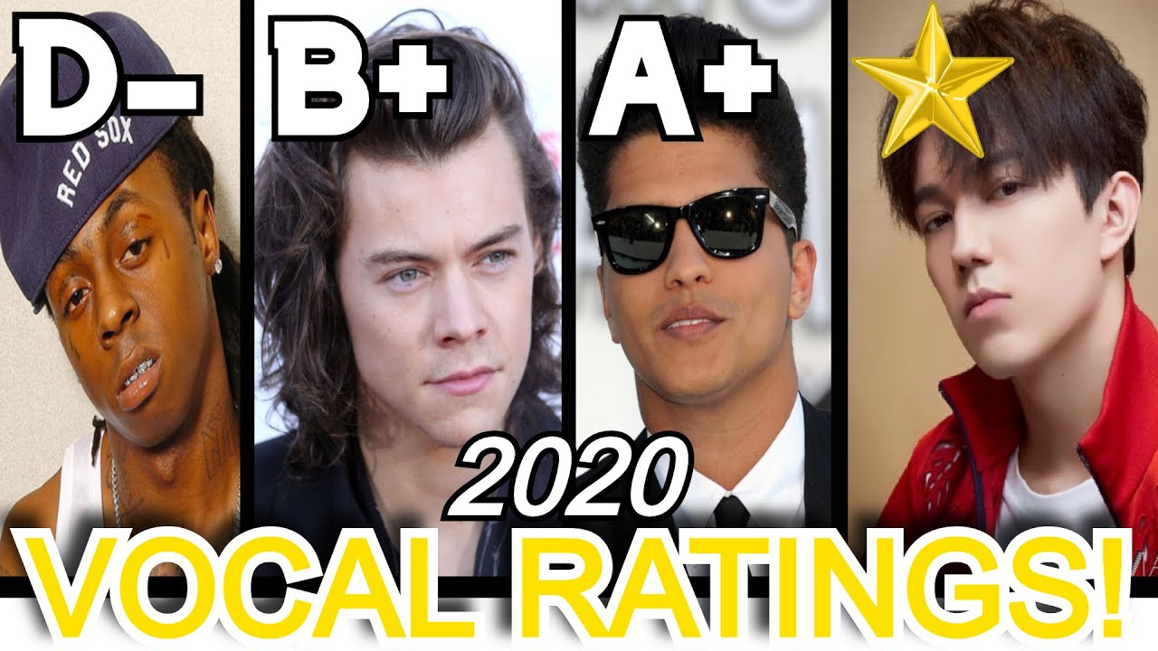 MALE SINGERS | VOCAL RATINGS!!! (2020)