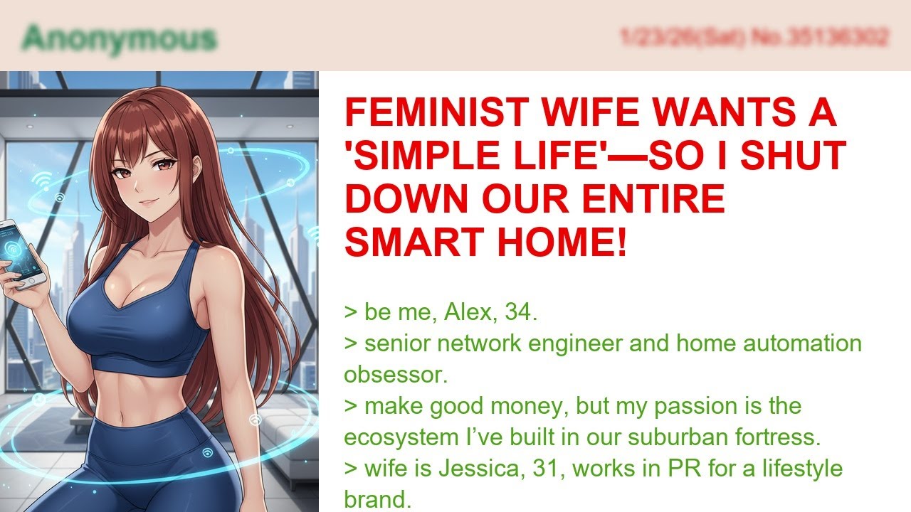 Feminist Wife Wants A 'Simple Life'—So I Shut Down Our Entire Smart Home!