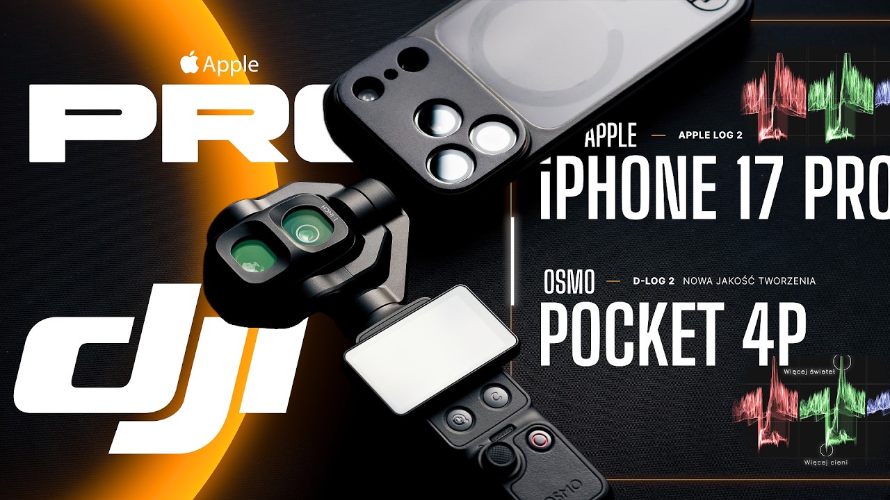 🎬 DJI Osmo Pocket 4P vs iPhone 17 Pro &ndash; to nie była r&oacute;wna walka&hellip; 🔥 (recenzja por&oacute;wnawcza)