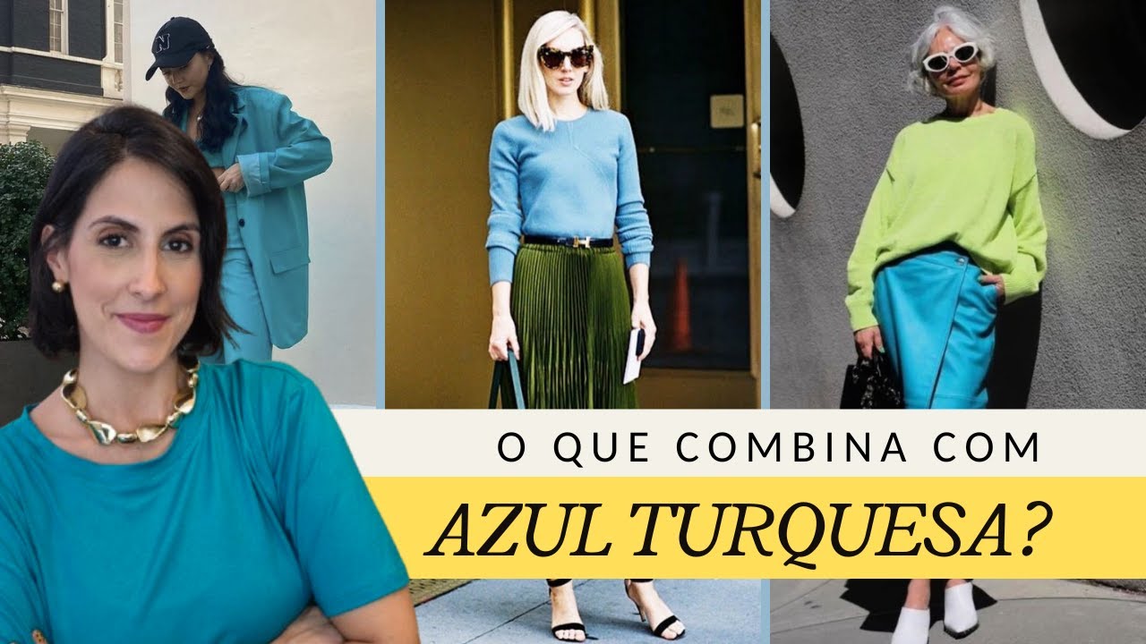 Como Combinar Azul Turquesa?