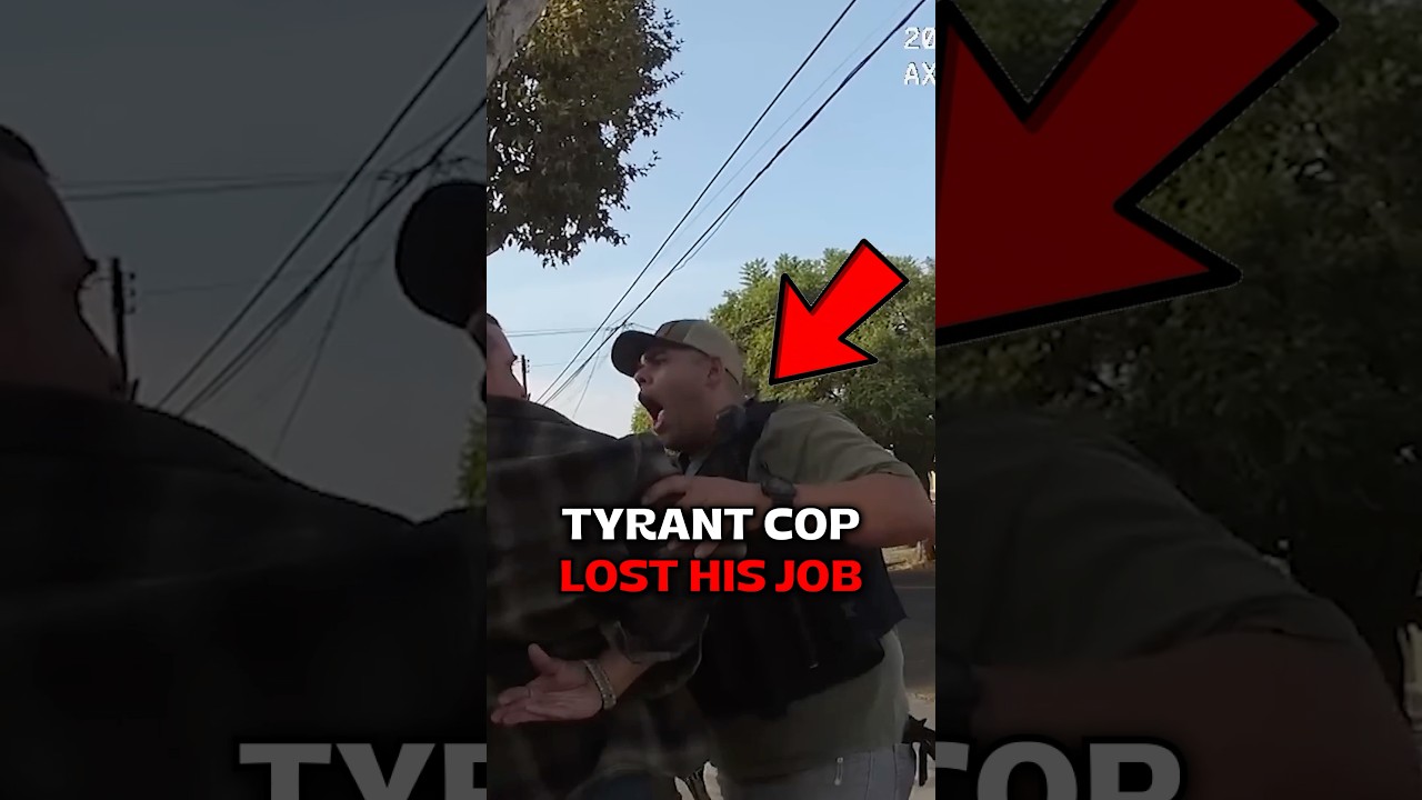 Firefighter gets arrested by dumb cop for saving a life 🫢