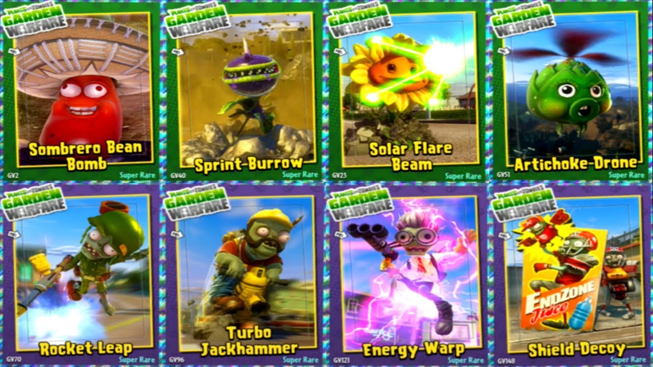 Plants vs. Zombies: Garden Warfare - All New Abilities Gameplay