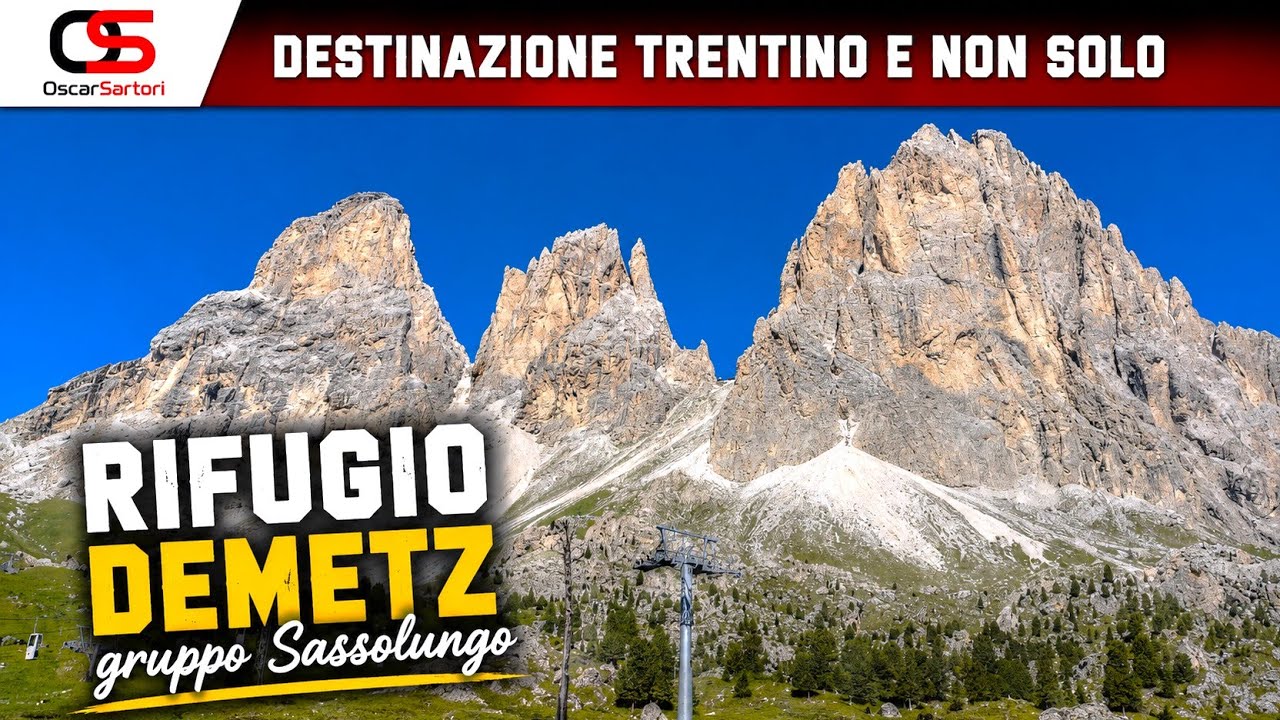RIFUGIO DEMETZ: comoda escursione da Col Rodella 