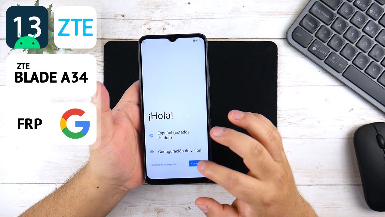 Eliminar Cuenta de Google ZTE Blade A34 | Android 13