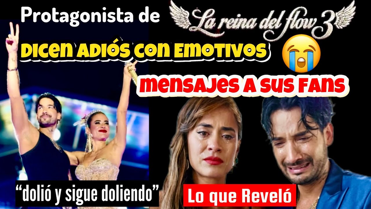 ¡EL ADIÓS!El llanto de Carolina Ramírez y Carlos Torres tras el final de la Reina del Flow El MSJ