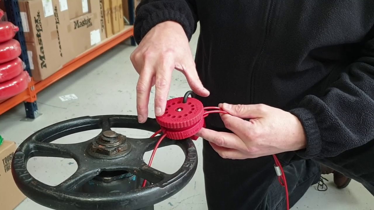 Kab-O-Lok™ How to use, cable lockout device