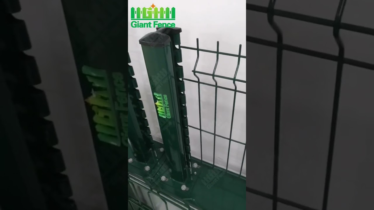 What does a 3D Fence with CM post look like?