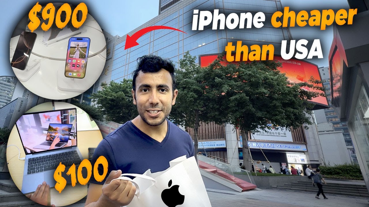 Shopping at China's Largest Electronics Market! (iPhone Cheaper than America)