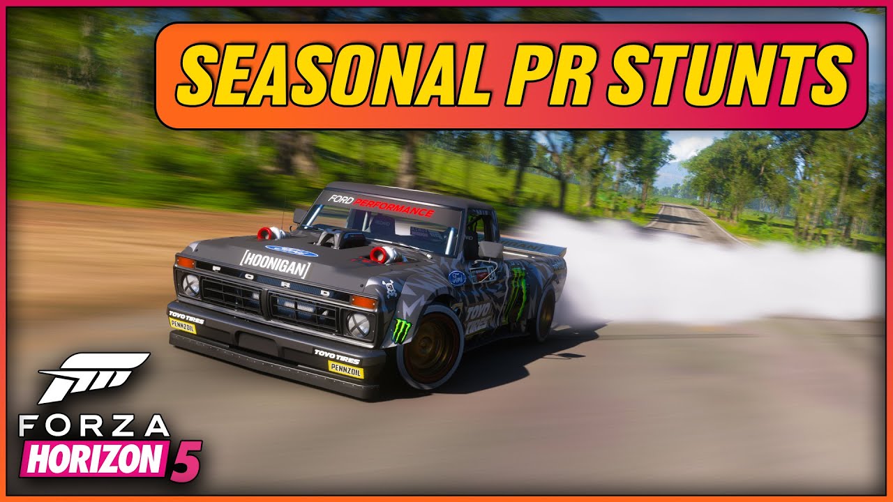 Forza Horizon 5 - Summer Seasonal PR Stunts | Cinco De Mayo Series