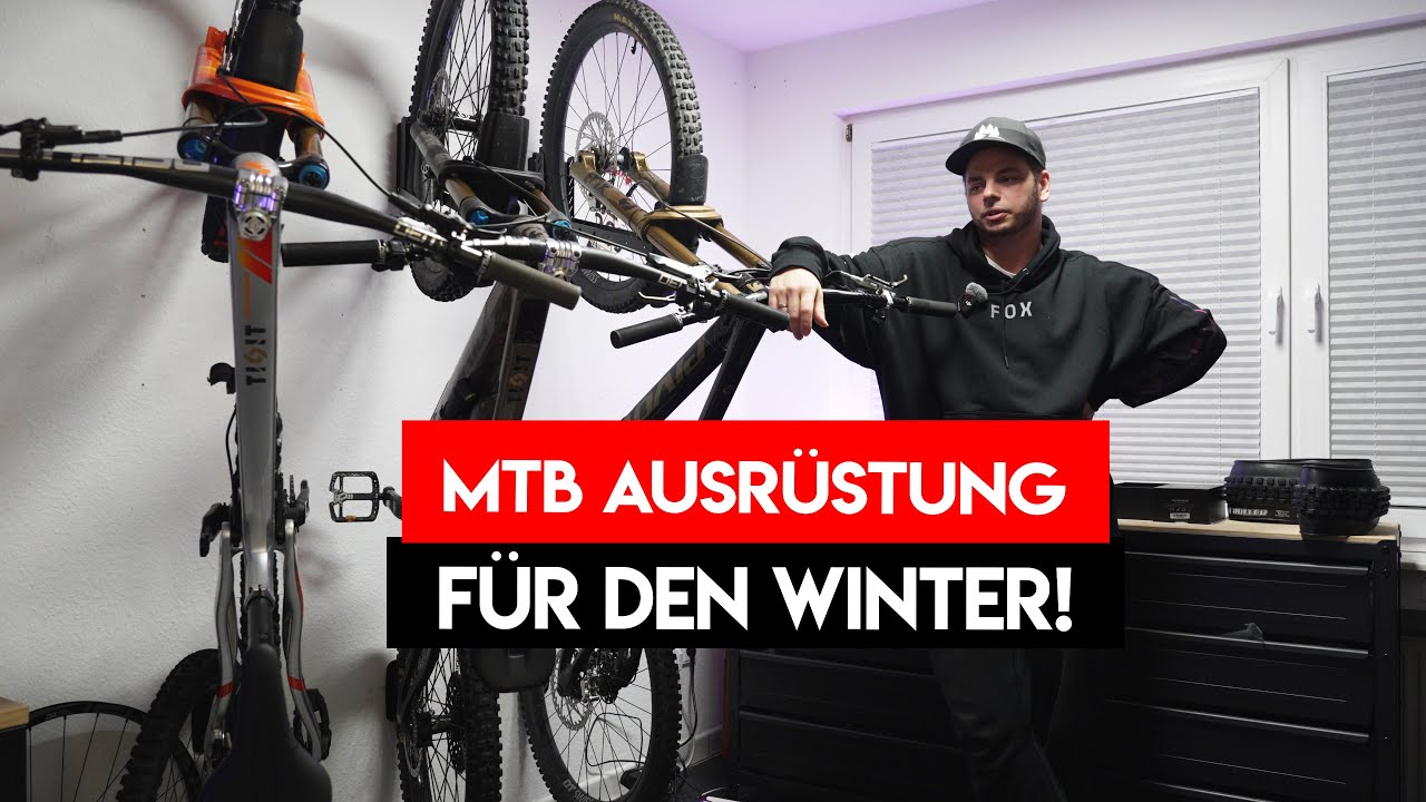 MTB AUSRÜSTUNG FÜR DEN WINTER! | E-Bike Tour durch die Matsche