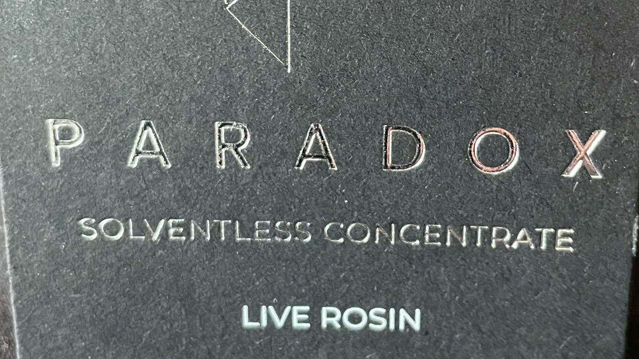 Paradox - Garlic Breath - Live Rosin Cartridge
