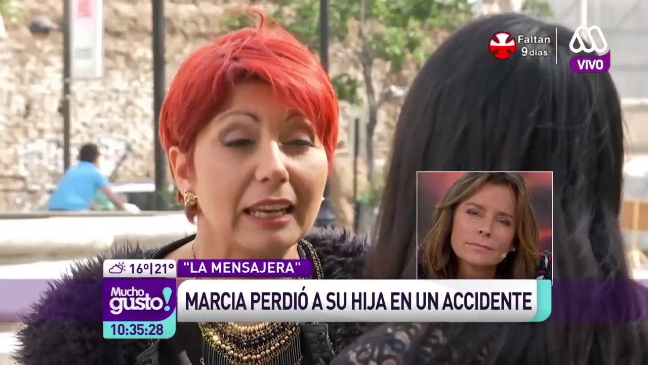 La Mensajera - Mucho Gusto - Contacto con pequeña que falleció por un accidente.