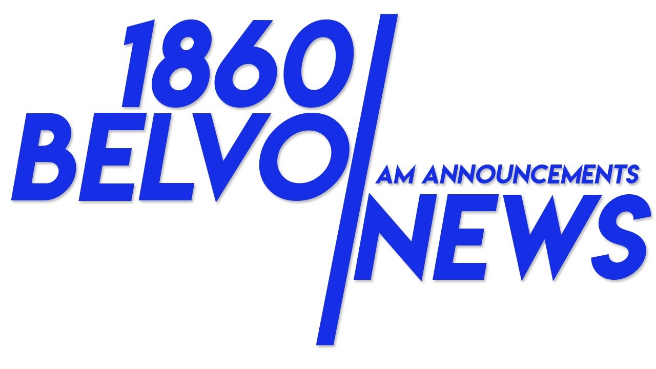 1860 Belvo News January 21, 2026