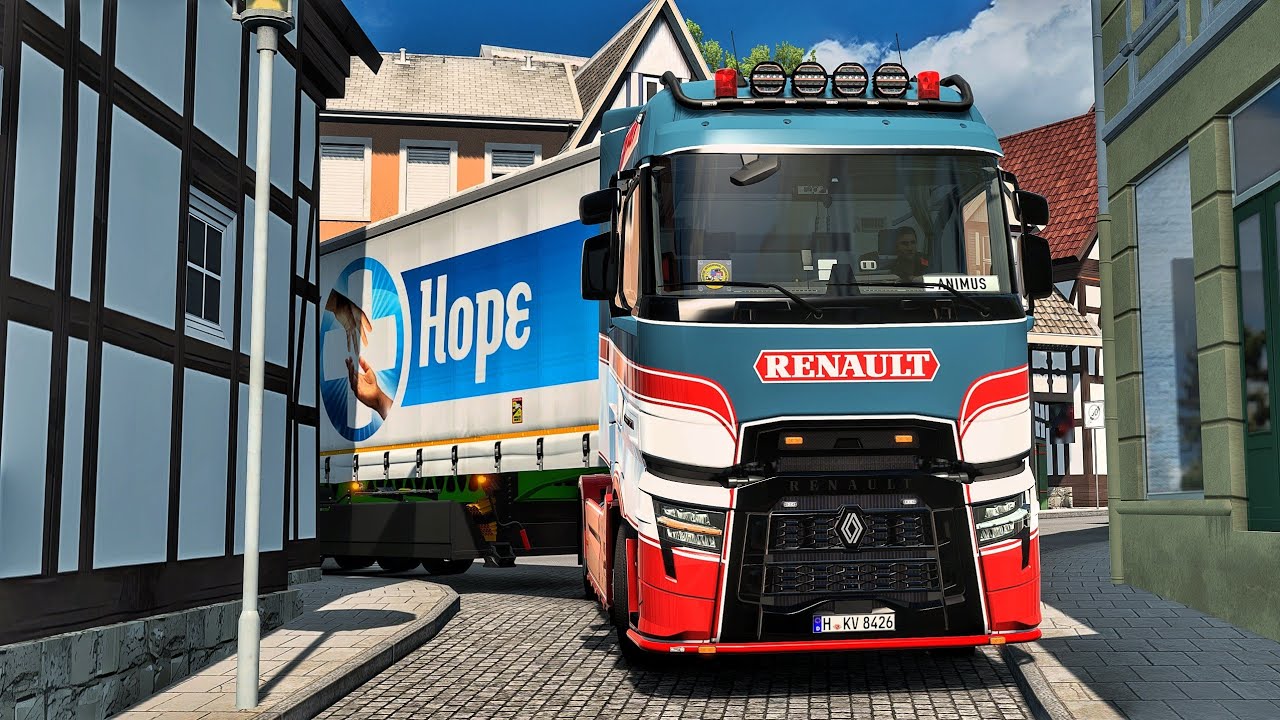Tight City Streets to Narrow Country Roads | #ets2 1.59