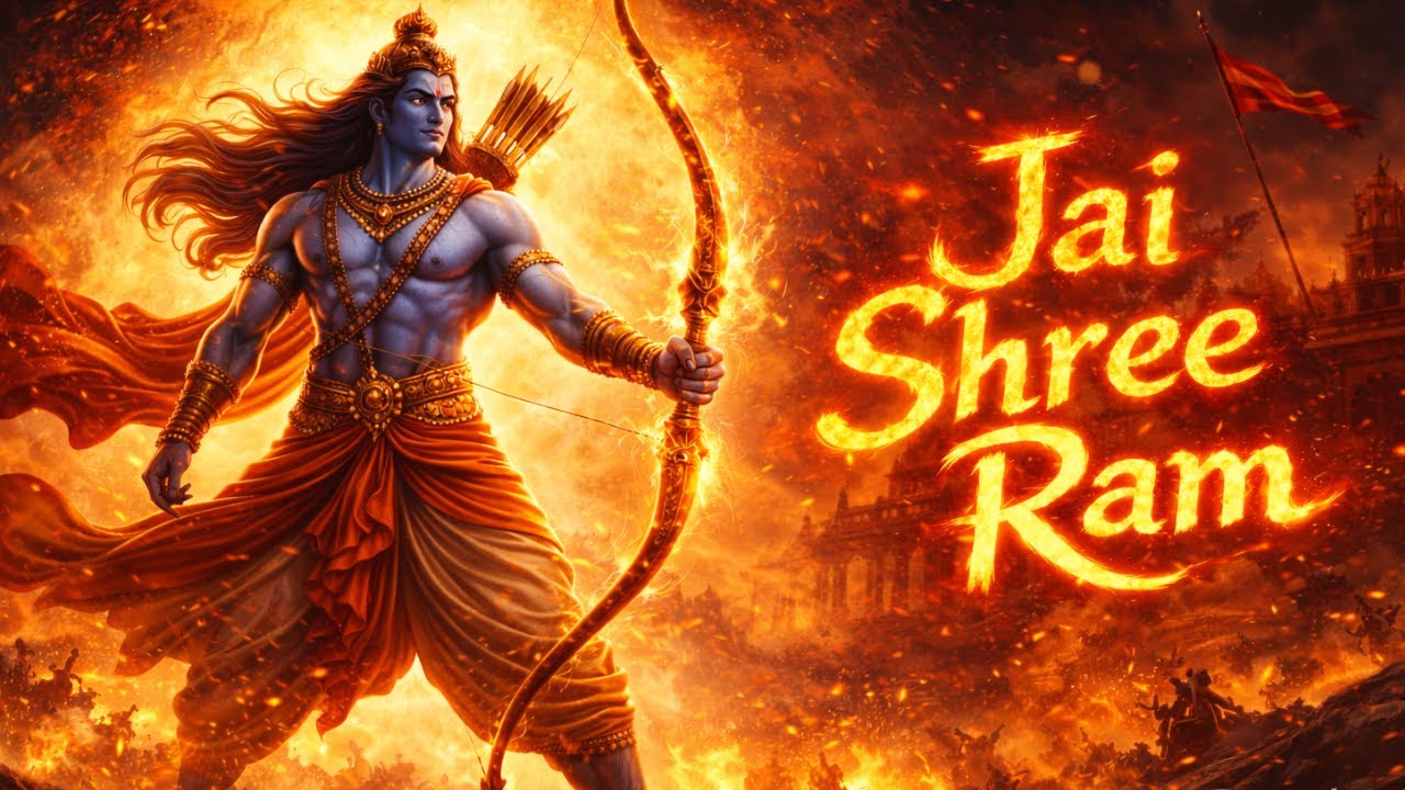 रण में उतरे रघुवर – Powerful Lord Ram Song | Goosebumps 100% #song #music #viral #shreeramdhun