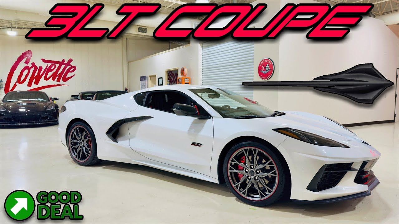 2023 Pearl White C8 Stingray at Corvette World!