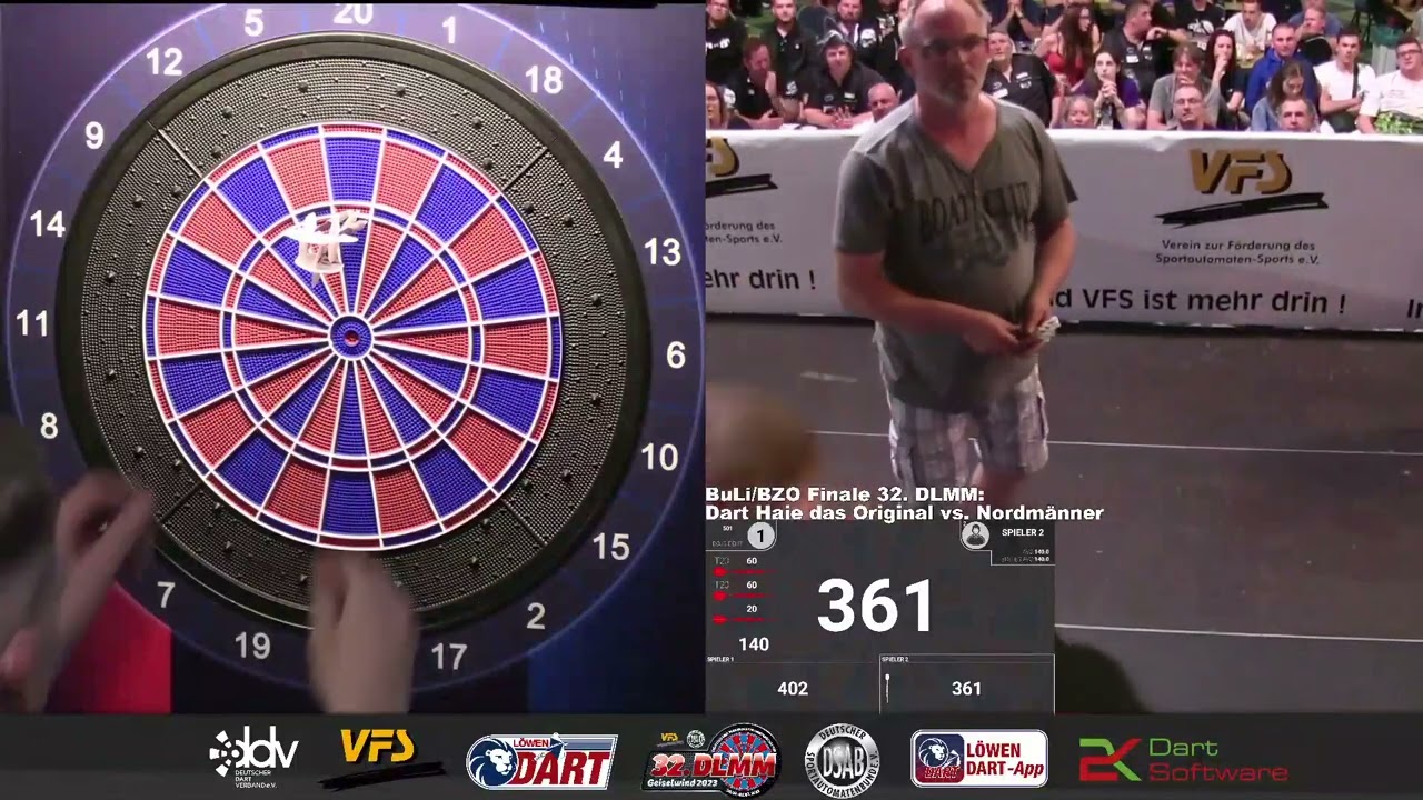 32. DLMM Bundesliga/BZO Finale (Dart Haie vs. Nordmänner)