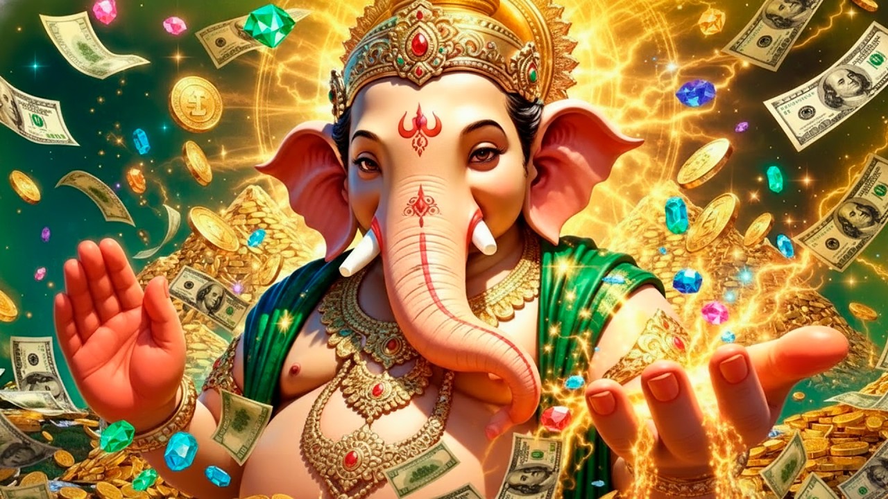 Luck Secret Key: Ganesha Door-Unlock Chant 🔓🍀 Om Shri Ganeshaya Namaha (Daily Magnet) 🕉️