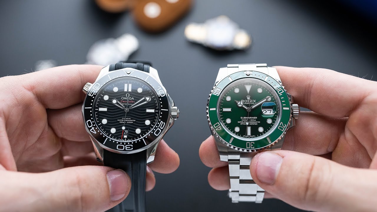 Darum ist die OMEGA SEAMASTER BESSER als die ROLEX SUBMARINER! WATCHVICE