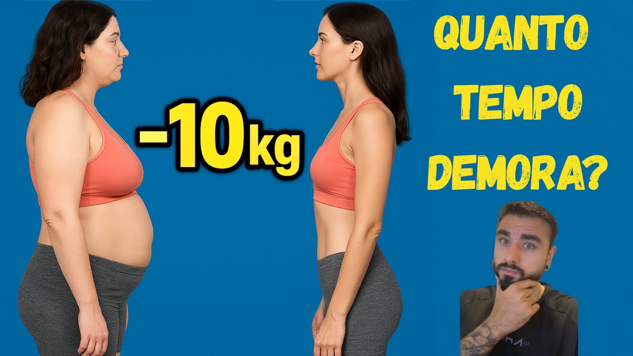 Quanto tempo REALMENTE demora pra perder 10kg de gordura?