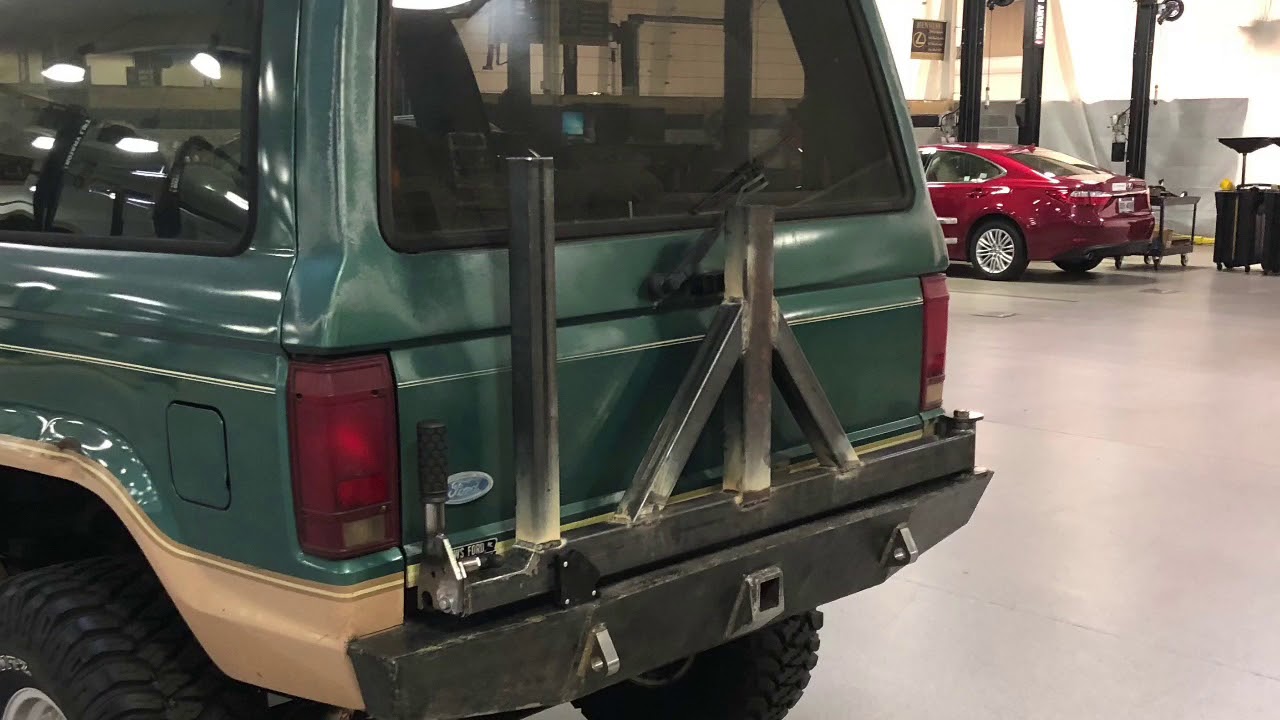Bobby Bronco Rear Bumper Build