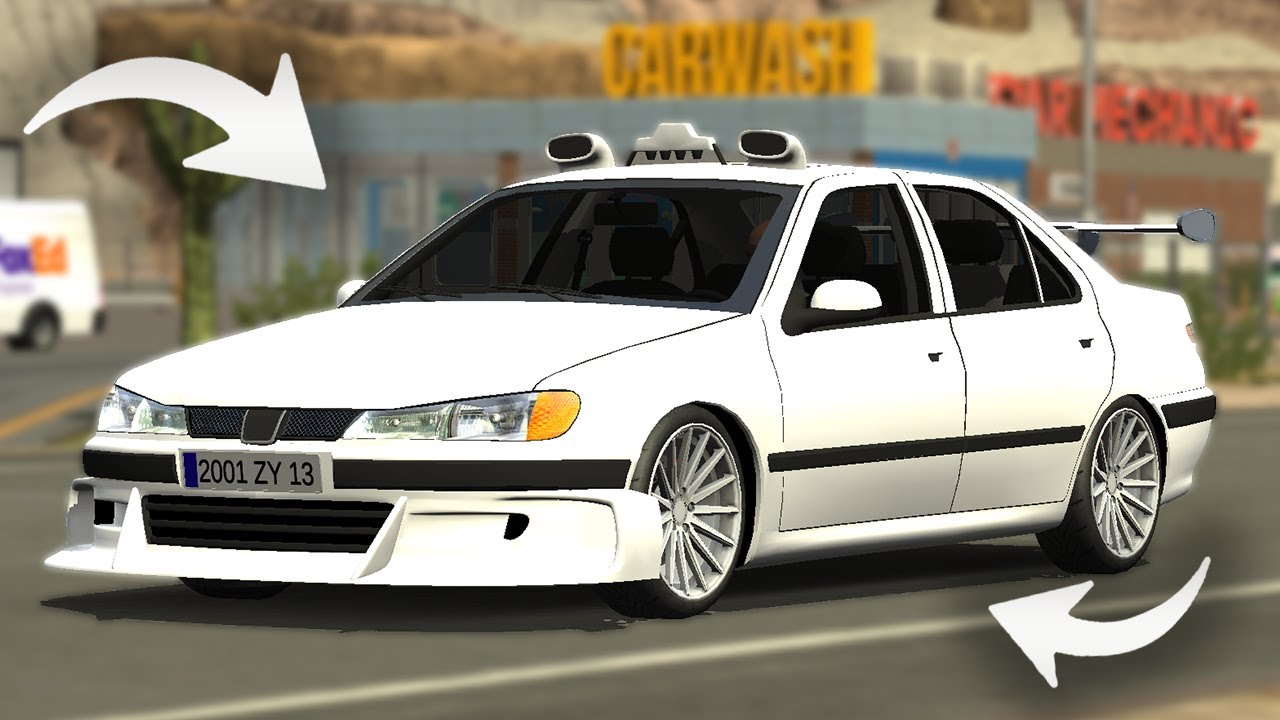 КАК СДЕЛАТЬ ТАКСИ PEUGEOT 406 (НОВОЕ ОБНОВЛЕНИЕ!) Car Parking Multiplayer