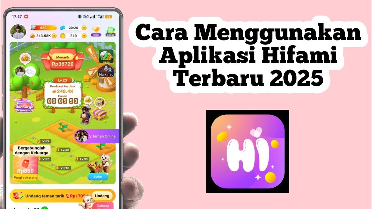 [UPDATE] Cara Menggunakan Aplikasi Hifami Terbaru 2025 | Cara Mendapatkan Uang Aplikasi HiFami