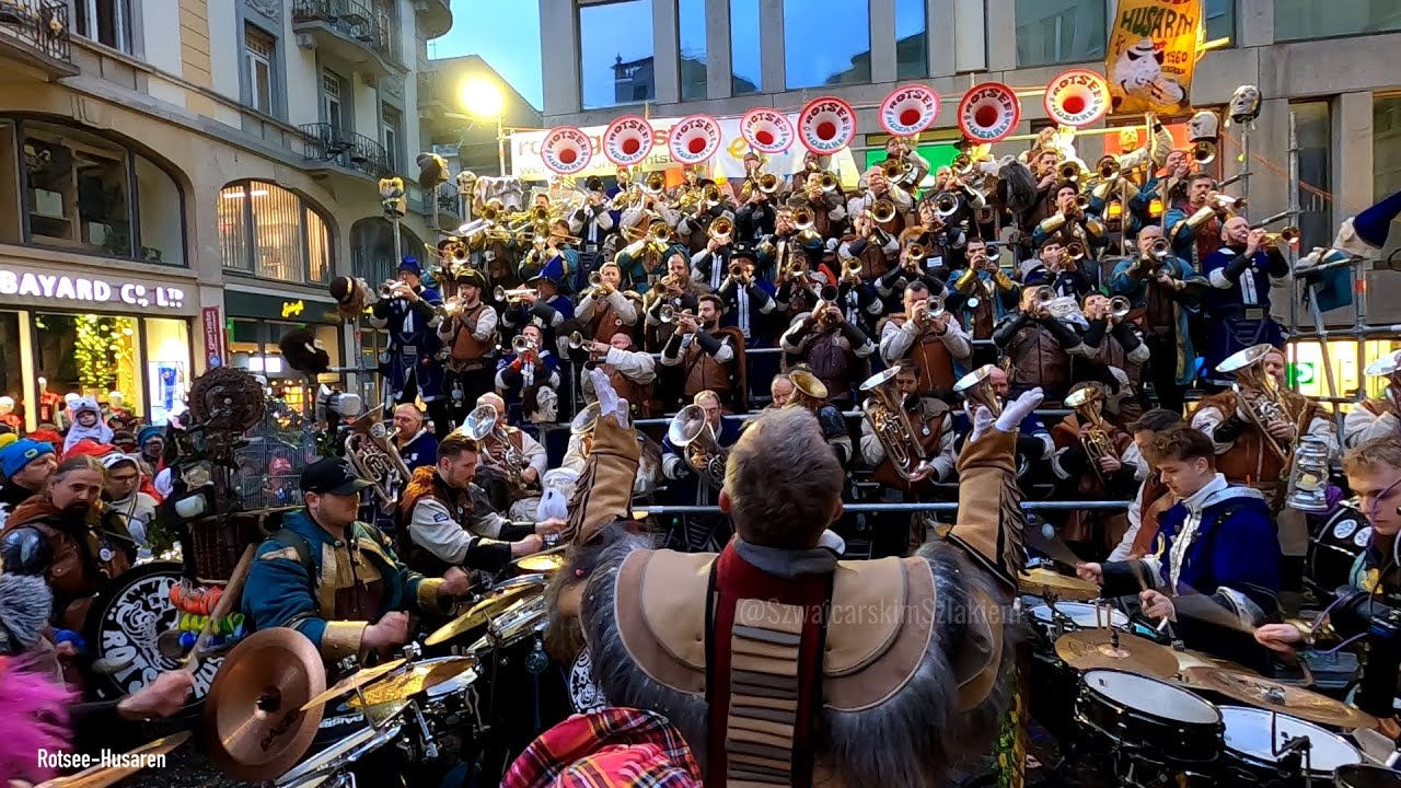 Guggenmusik Rotsee Husaren | Fasnacht Luzern 2024