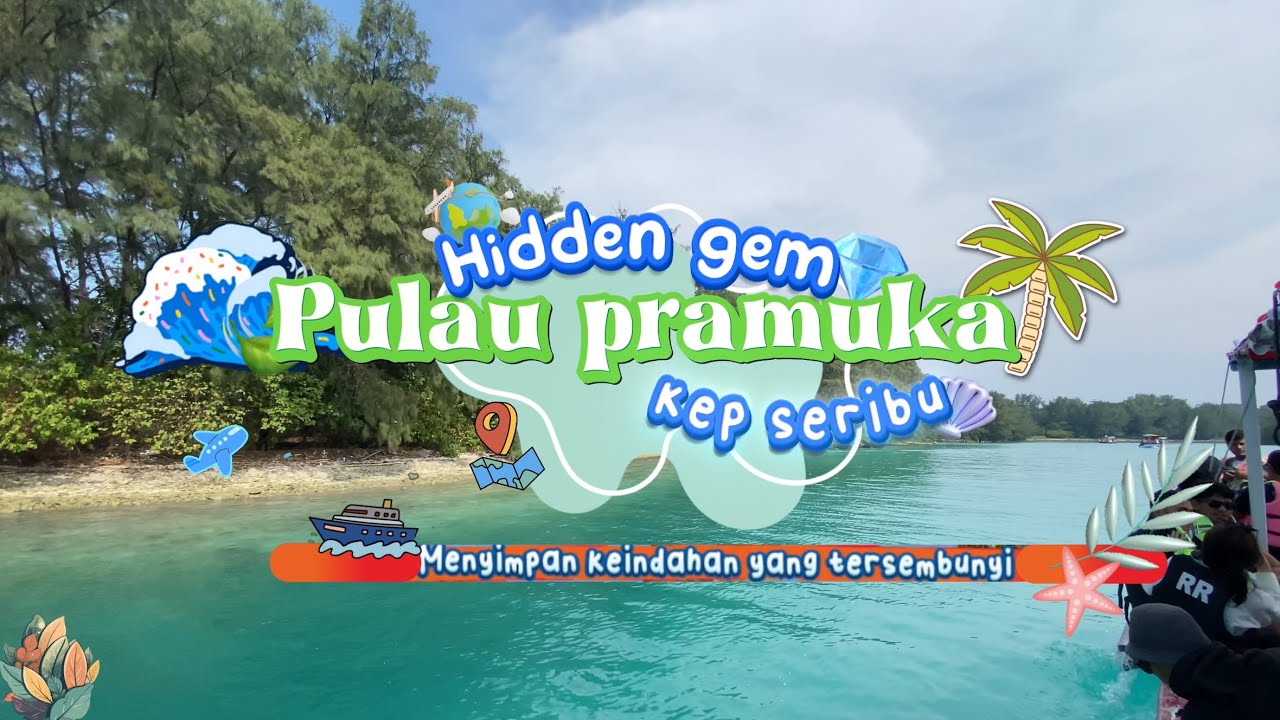 Explore 2 Hari 1 Malam Pulau Pramuka || Review Terbaru #vlog Kepulauan Seribu