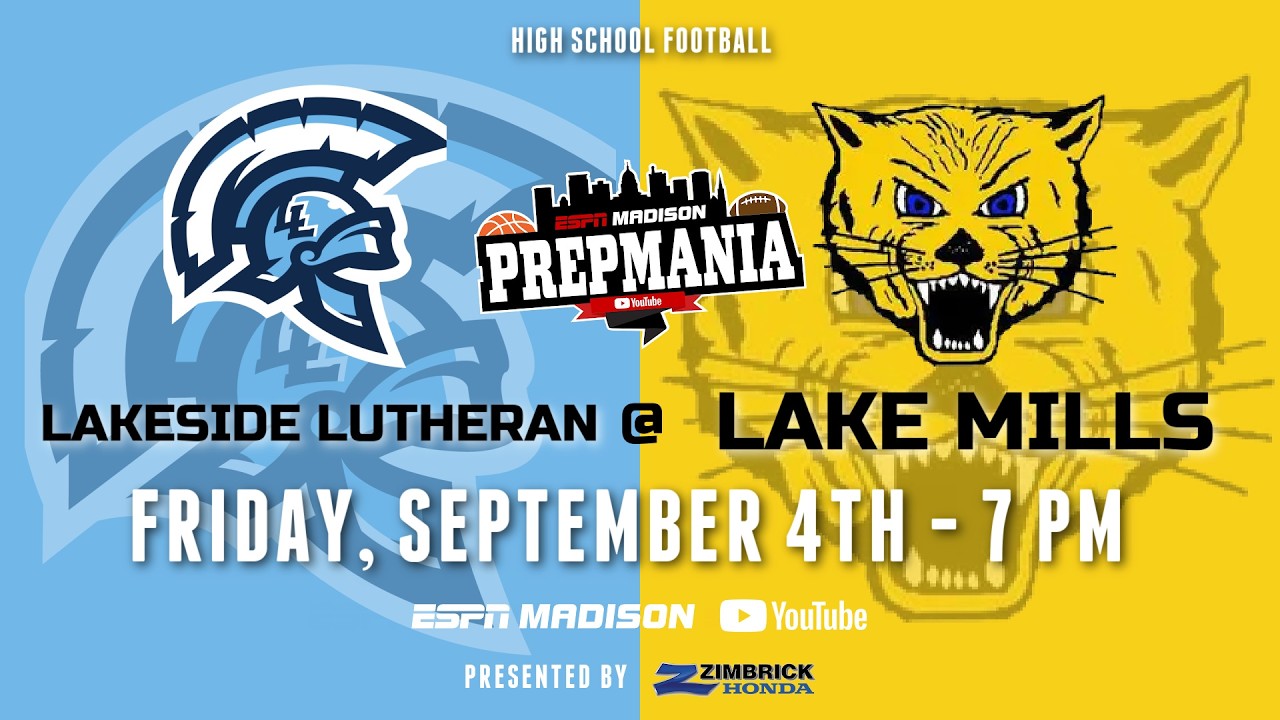 LIVE: Lakeside Lutheran at Lake Mills | PrepMania High School Football