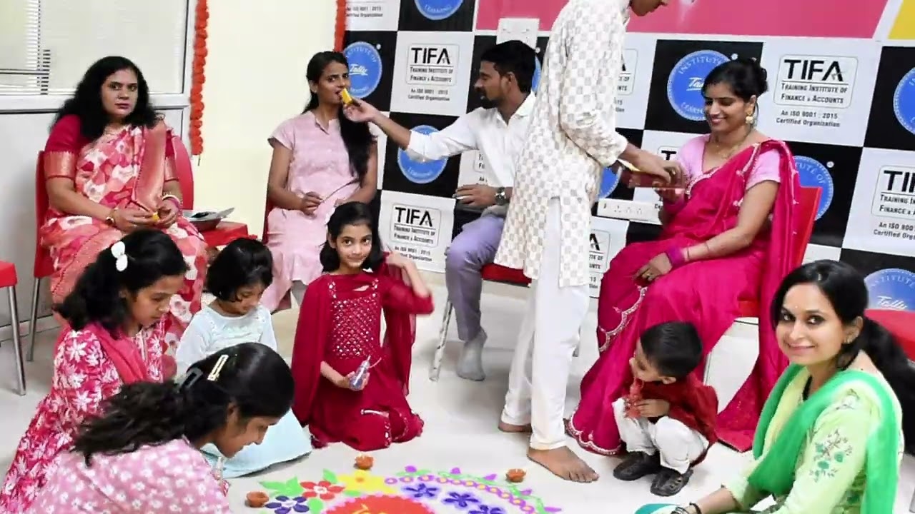 Diwali Celebration in Tifa Education || #diwalitrends#dipawali#diwali#familydiwalishoot#diwalirangol