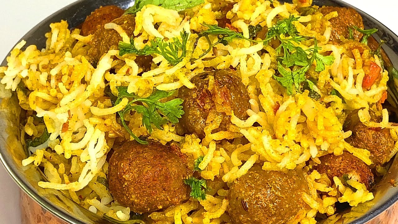 Kofta biryani recipe | कोफ्ते की बिरयानी रेसिपी | veg kofta biryani