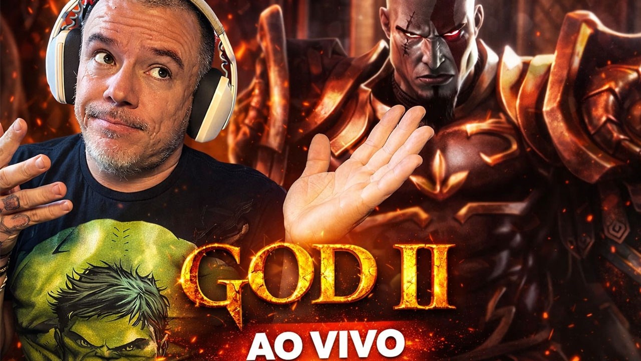 GOD OF WAR II AO VIVO ! VAMOS ATÉ ZERAR ! PARTE 3 @bradockrb
