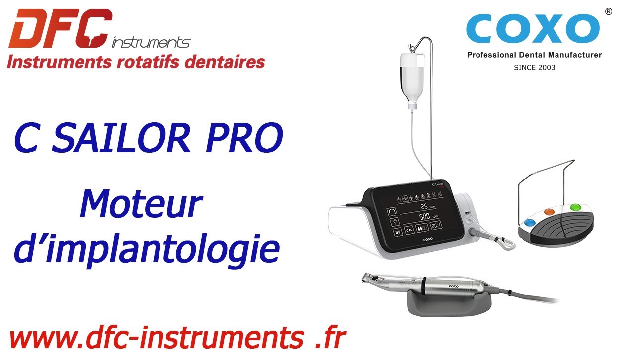 MOTEUR d'implantologie C SAILOR PRO