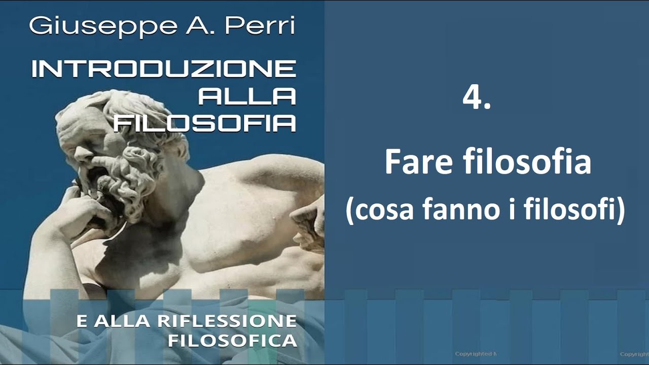 Fare filosofia: cosa fanno i filosofi