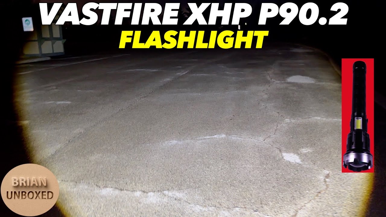 Vastfire XHP P90.2 Flashlight - Review