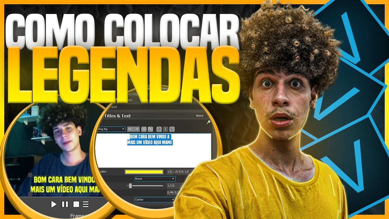 como LEGENDAR seus V&Iacute;DEOS muito R&Aacute;PIDO no vegas pro 17/18 [GUIA COMPLETO PARA INICIANTES]