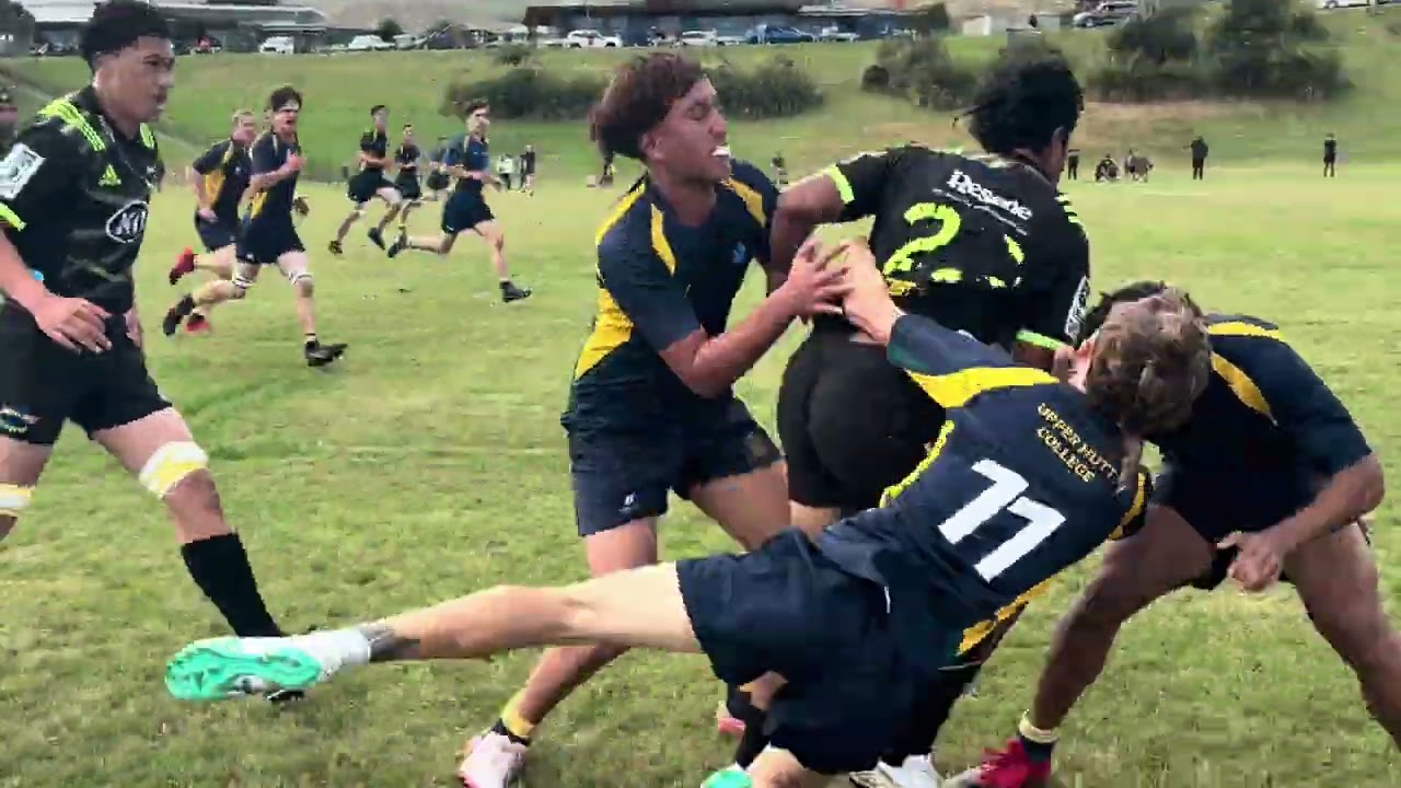 Porirua College v U/hutt- Heretaunga College 1st XV 1st 1/4 (preseason)2025