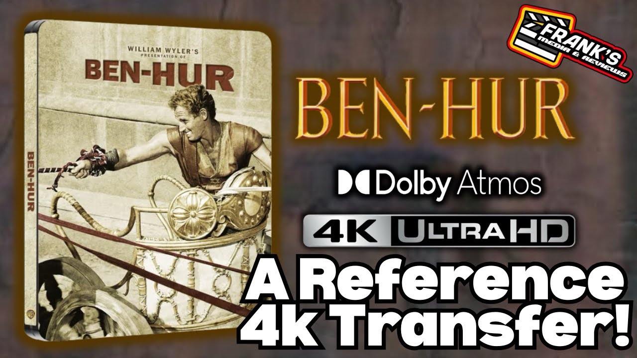 Обзор фильма «Бен-Гур» в разрешении 4K | Референсный релиз в 4K!