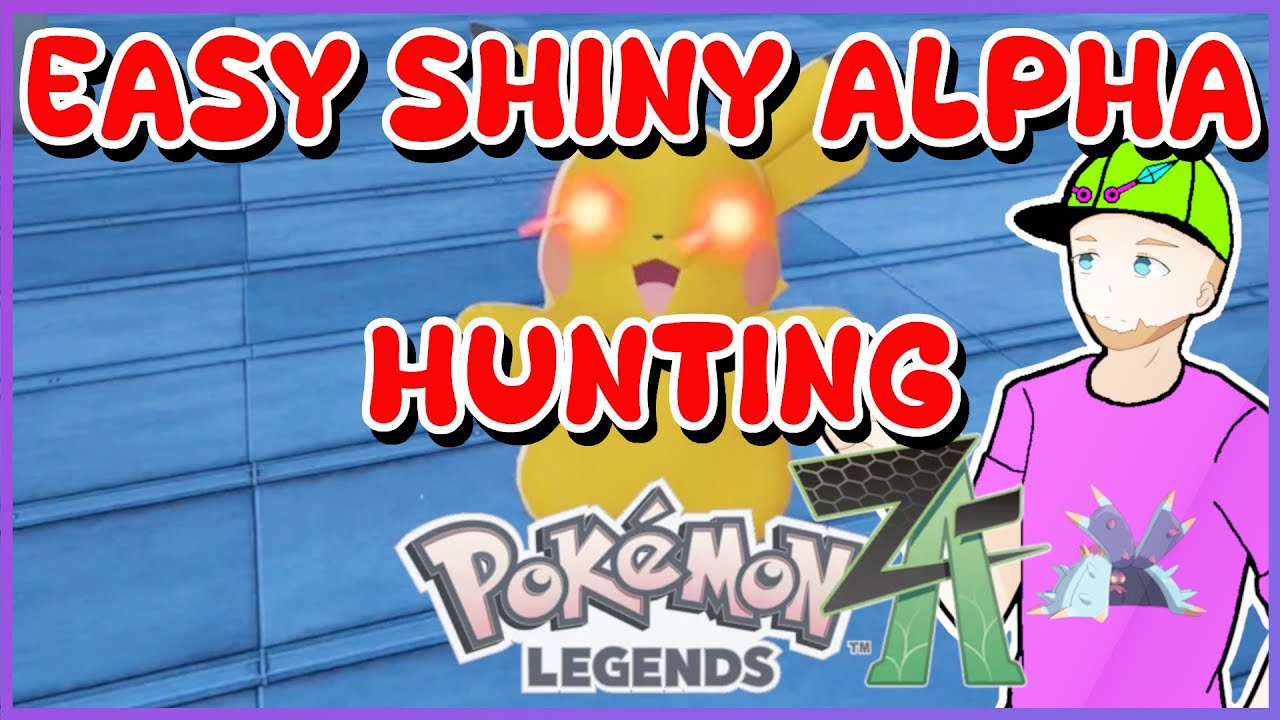 EASY Shiny Alpha Hunting For Legends ZA!