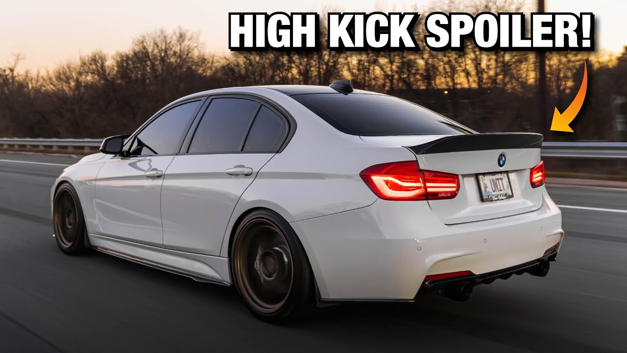 BEST F30 CARBON TRUNK LID SPOILER OPTION.