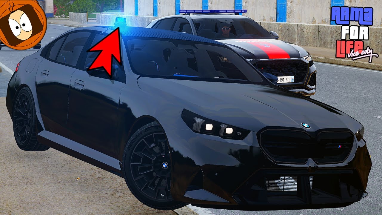 POLICE BAC : BMW M5 (2024) : 727 CH & 1 000 NM ! - ARMA FOR LIFE