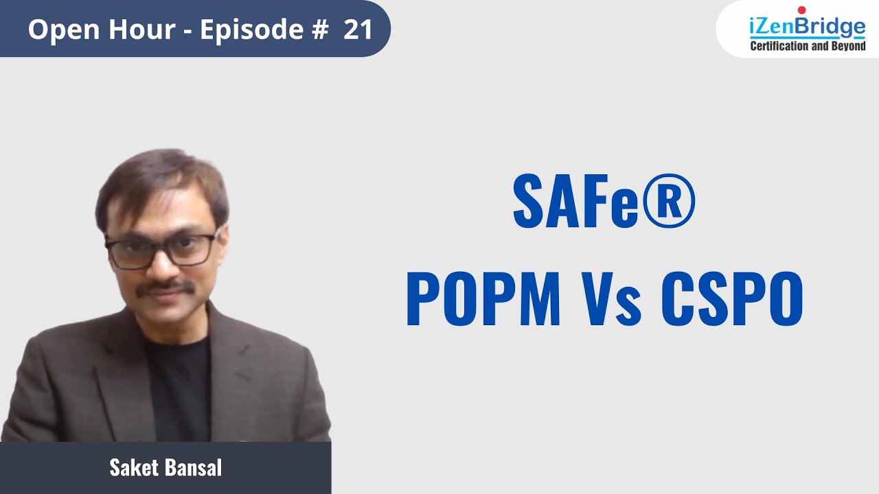 SAFe® POPM против CSPO — iZenBridge