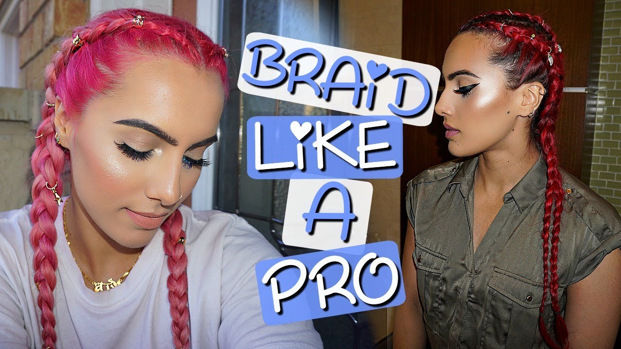 HOW TO FRENCH/DUTCH BRAID FOR BEGINNERS | BodmonZaid