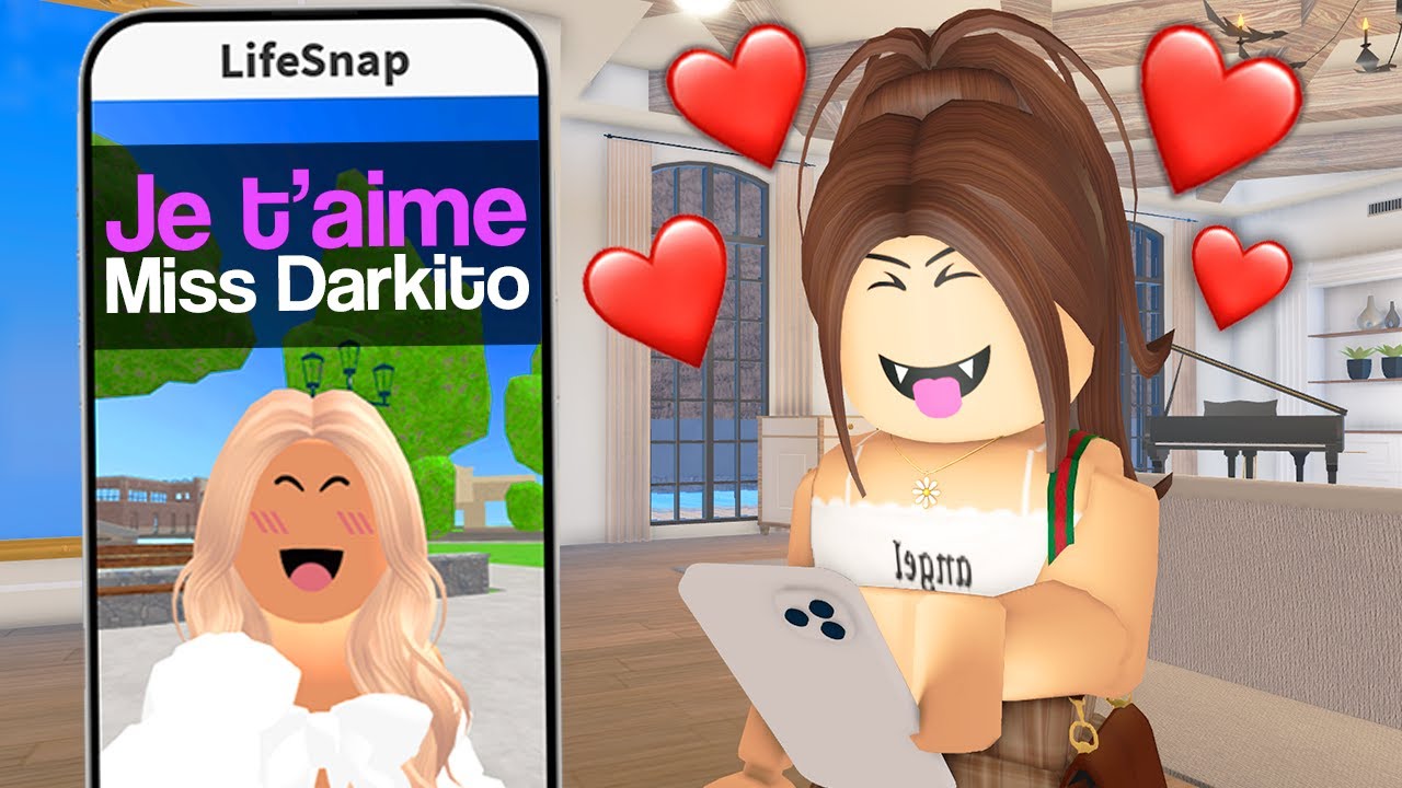 MA NOUVELLE VIE SUR SNAPCHAT ROBLOX