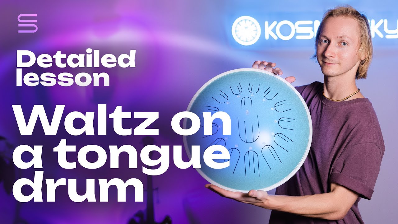 How to play a waltz on a tongue drum | Lesson for beginners and intermediate players