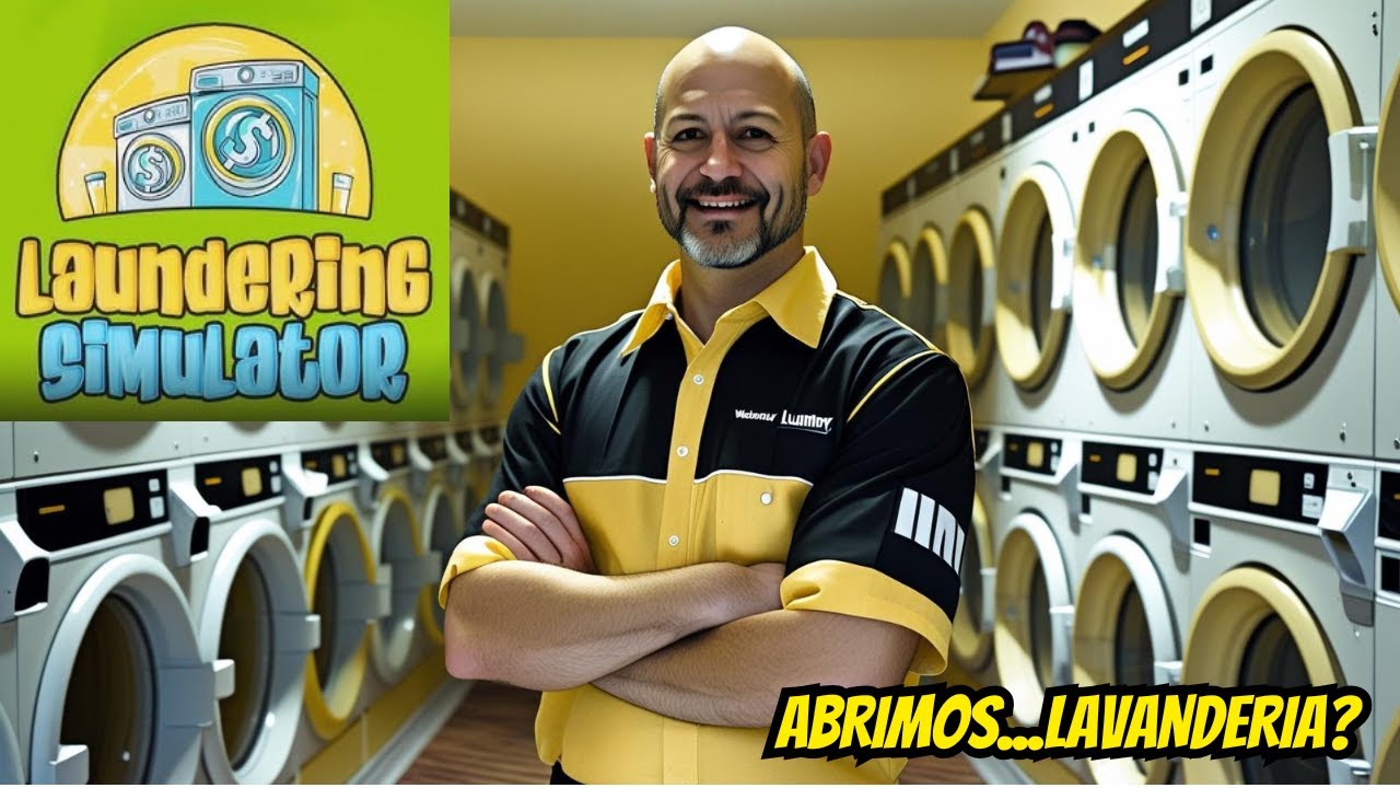 LAUNDERING SIMULATOR. Abrimos Lavandería?... con trastienda oscura!