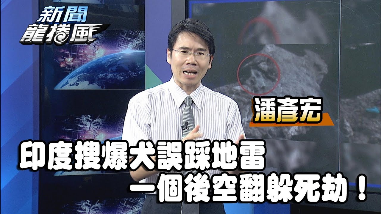 《潘彥宏》印度搜爆犬誤踩地雷　一個後空翻躲死劫！