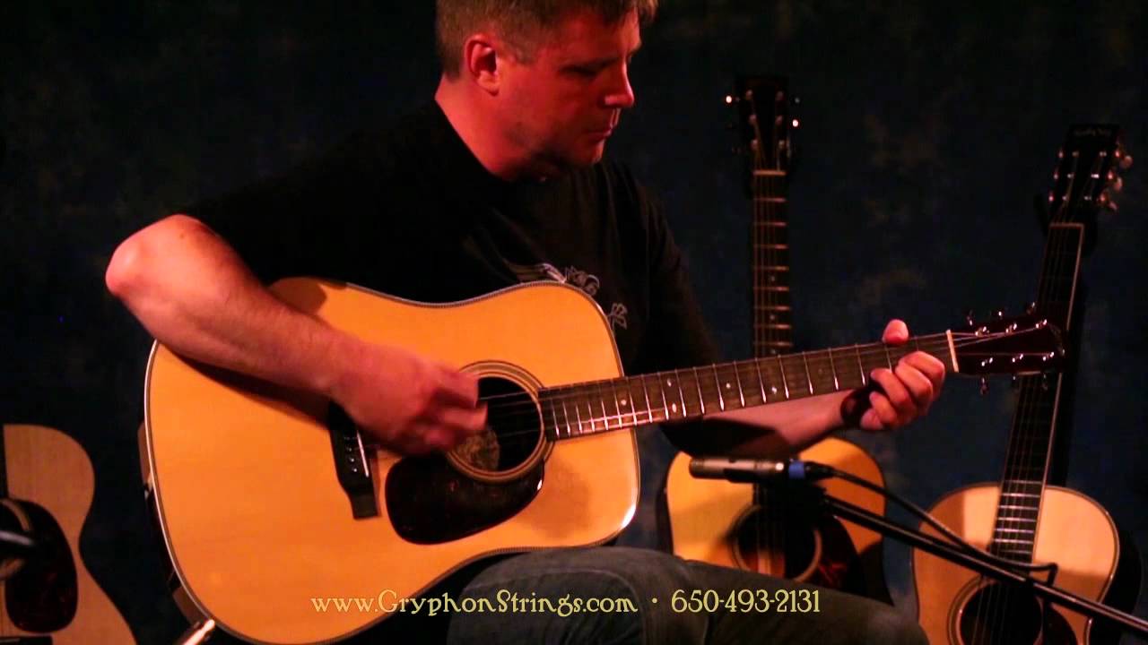 Collings D2H Brazilian Rosewood Acoustic Guitar Demonstration by Erik Frykman