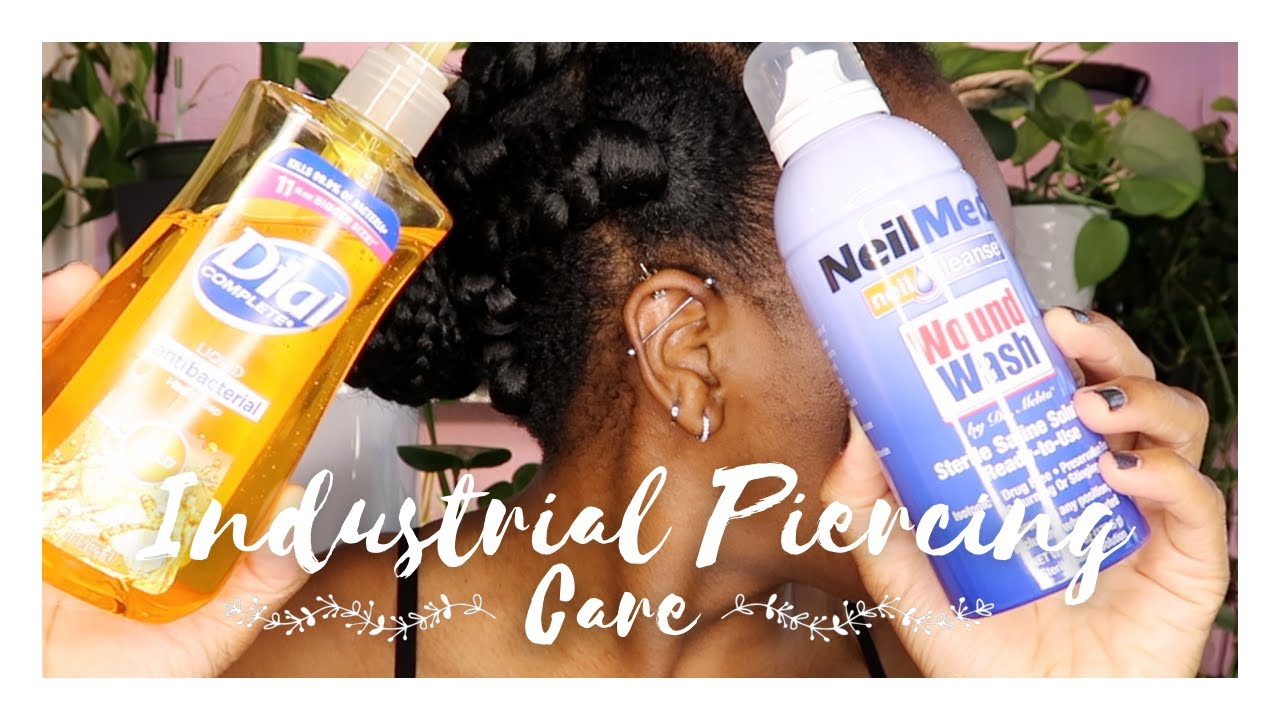 How to Clean an Industrial Piercing